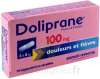 Doliprane 100 Mg Suppositoires Sécables 2plq/5 (10) à VERNON