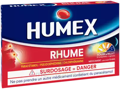 Humex Rhume Comprimés Et Gélules Plq/16 à VERNON