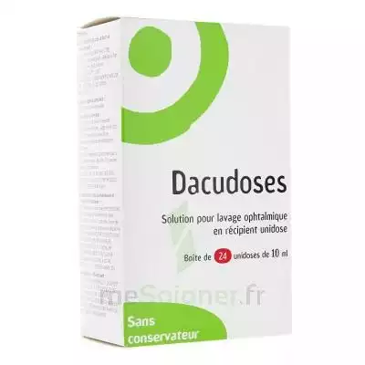 Dacudoses Solution Pour Lavement Ophtalmologique 24unid/10ml à VERNON